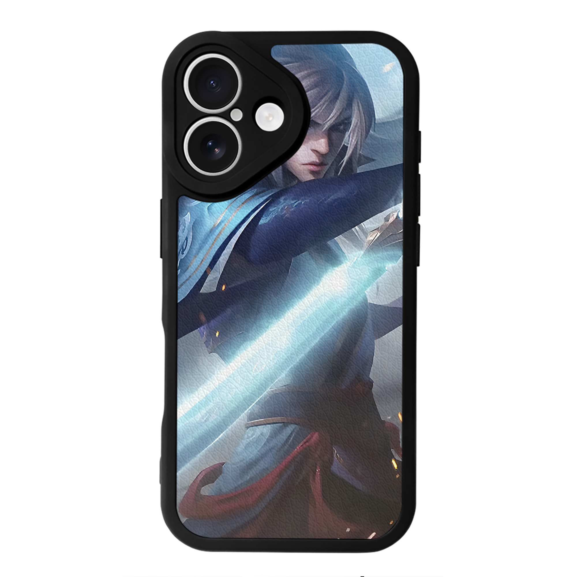 リーグ・オブ・レジェンド League of Legends LOL 【iPhone 16シリーズ対応】シリコンスマホケース（レザー調） 材質：シリコン